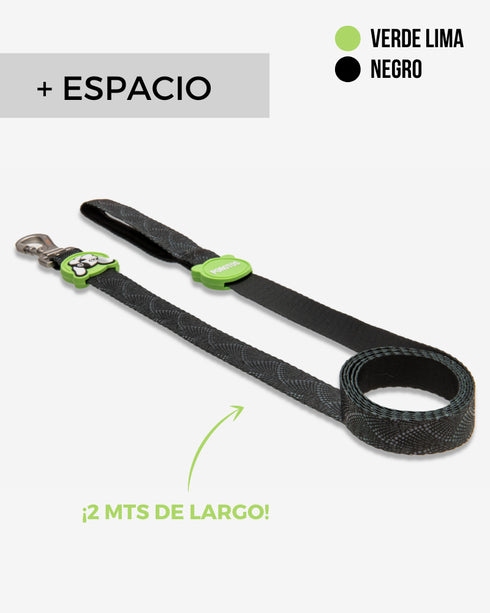 Correa Estándar VULKAN Negro Lima * 2 Mts