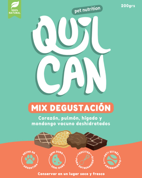 Mix Degustación QuilCan - Snacks 200grs
