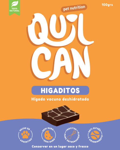 Higaditos QuilCan - Snacks 100grs