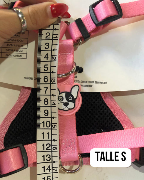 Arnes Doble Agarre Rocky Negro