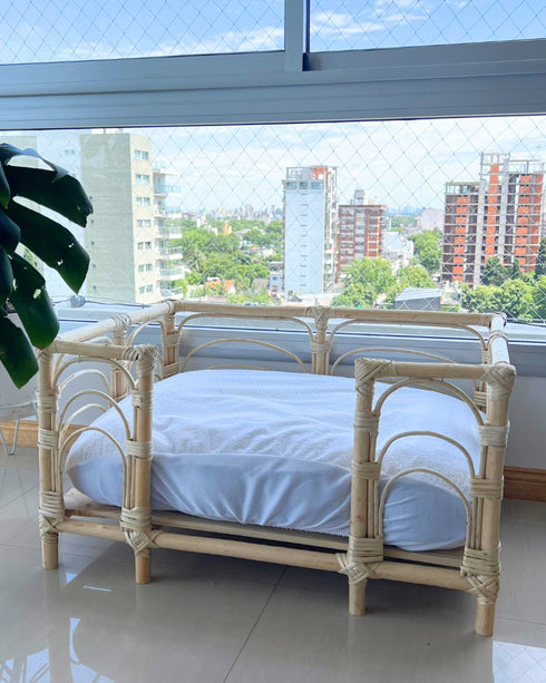 COMBO 2 "Cucha Presidencial + Colchón Simmons + Funda de regalo 70X90cm"