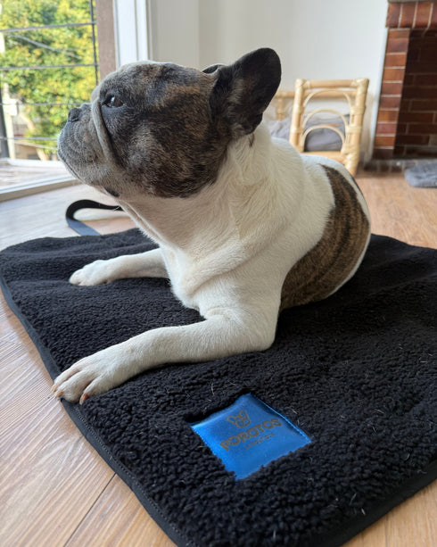 Mat Bag Teddy - Black