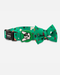Collar con Moño Rocky Verde