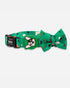 Collar con Moño Rocky Verde