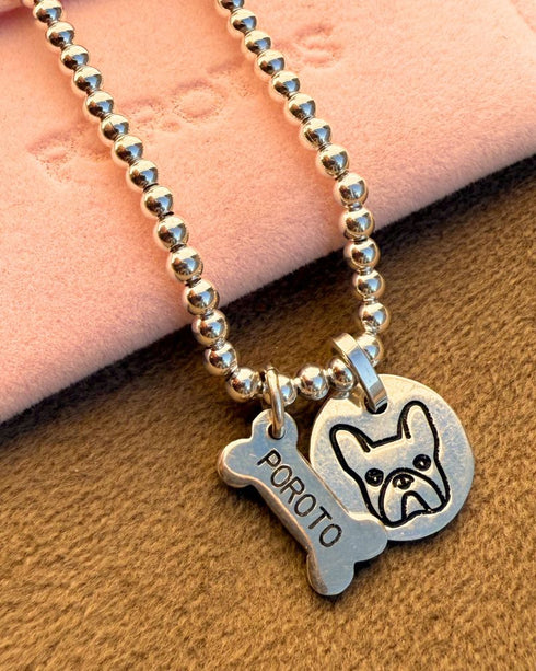 Pulsera Bolitas Plata 925