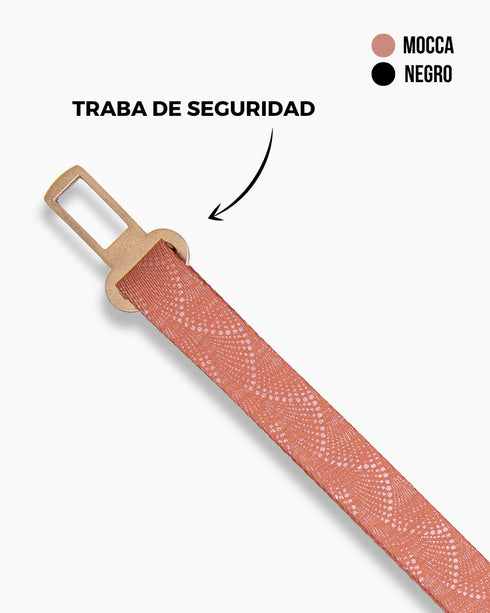 Cinturón de seguridad VULKAN Mocca