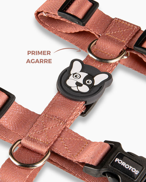 Pretal Doble Agarre VULKAN Mocca