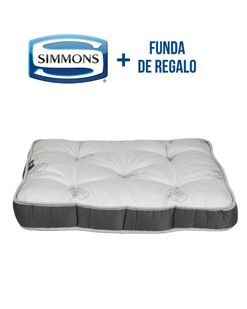 COMBO 2 "Cucha Presidencial + Colchón Simmons + Funda de regalo 70X90cm"