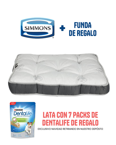 Colchón para Perro Simmons 70x90cm + Funda Tusor de Regalo