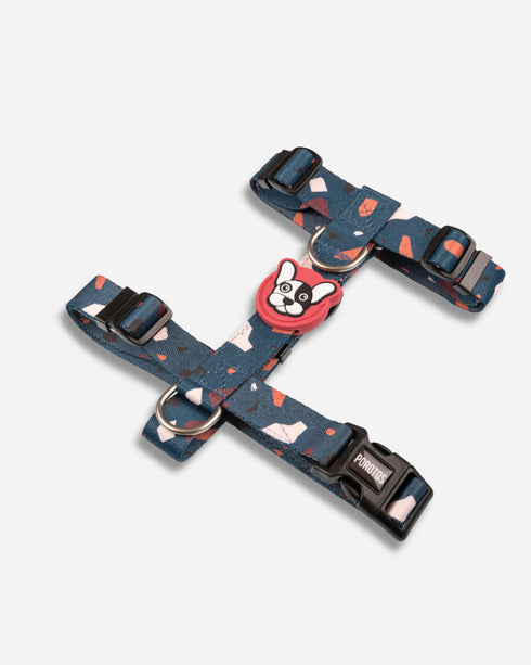 Pretal Doble Agarre Rocky Azul (acero)