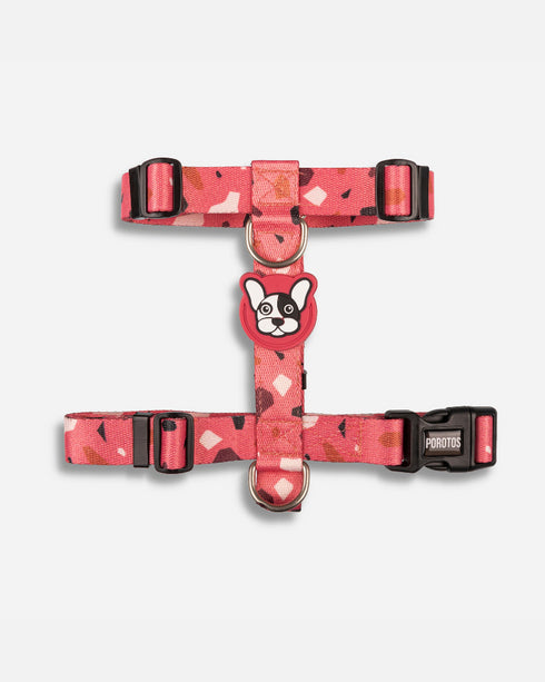 Pretal Doble Agarre Rocky Rosa