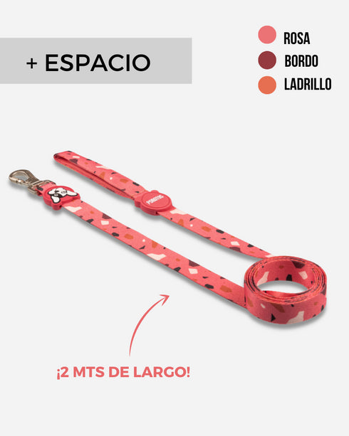 Correa Estándar Rocky Rosa * 2 Mts