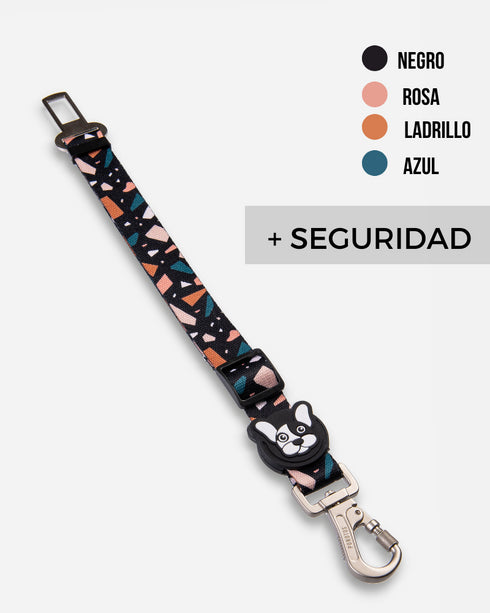 Cinturón de seguridad Rocky Negro