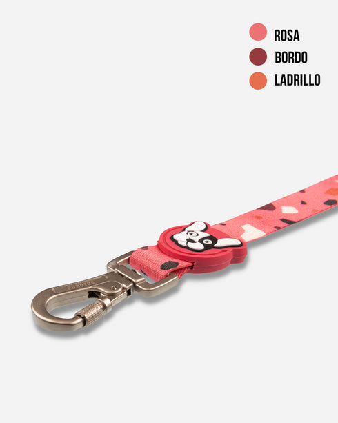 Correa Extra Larga Rocky Rosa