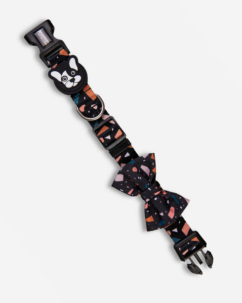 Collar con Moño Rocky Negro