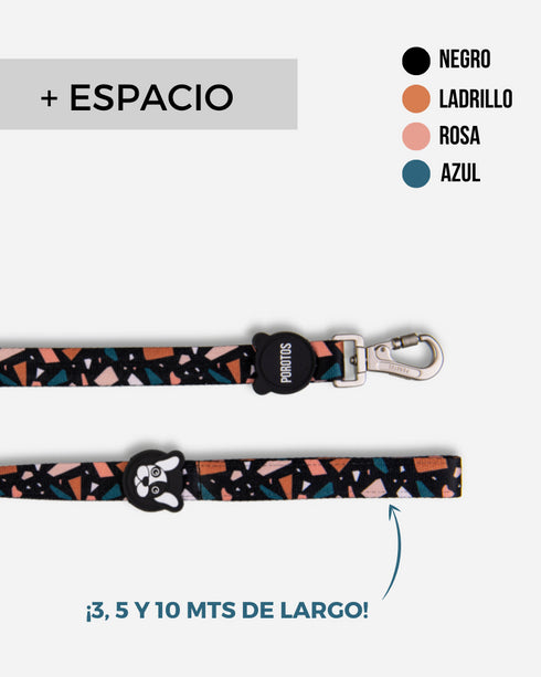 Correa Extra Larga Rocky Negro