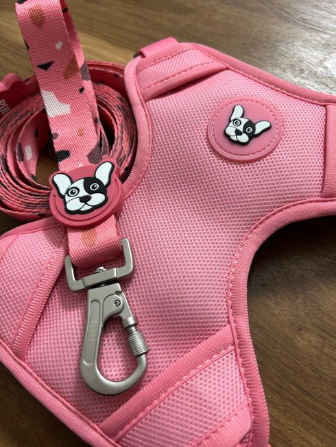 Arnes Doble Agarre Rosa